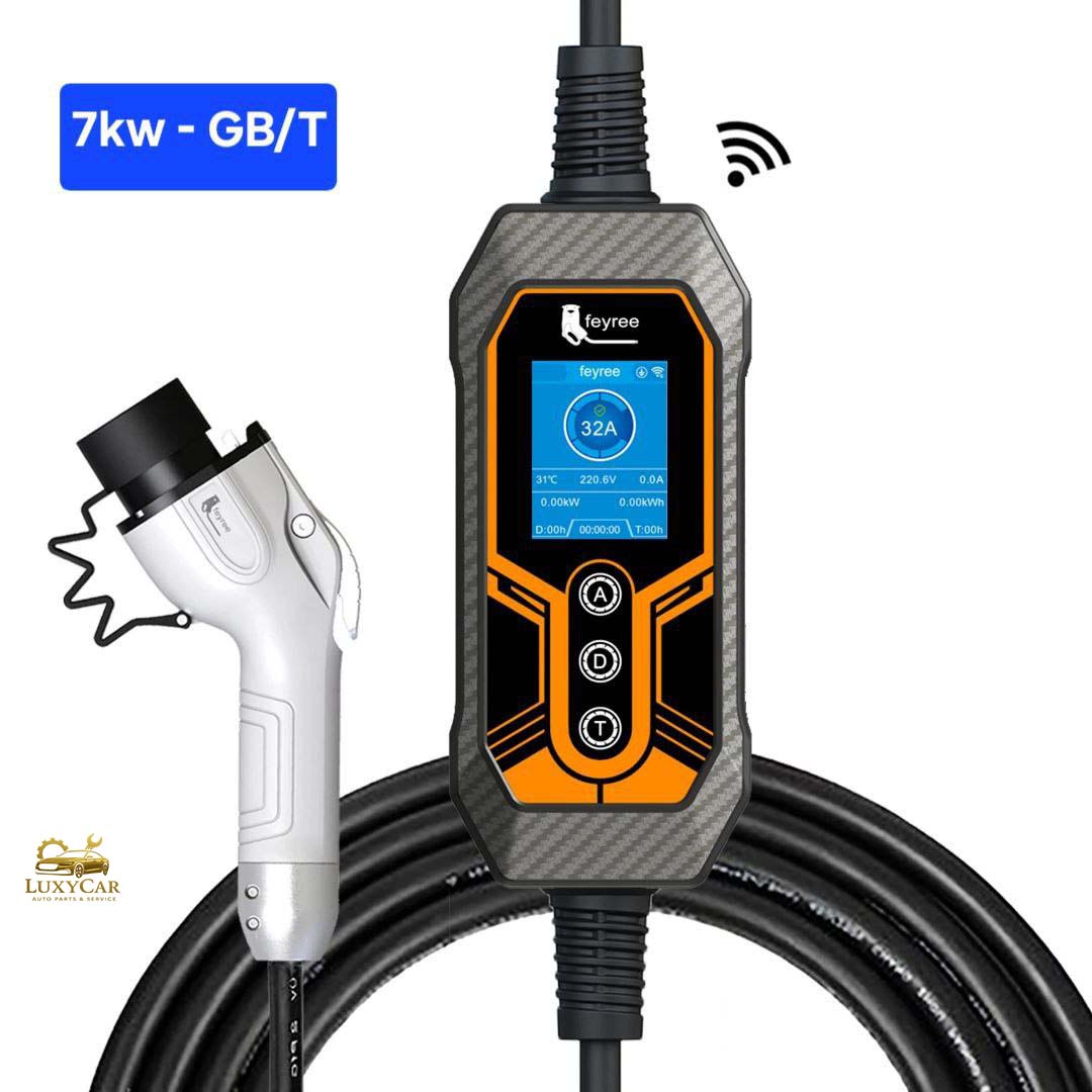 شارژر پرتابل خودرو برقی Feyree مدل AC توان 7.5 کیلووات با کانکتور GB/T