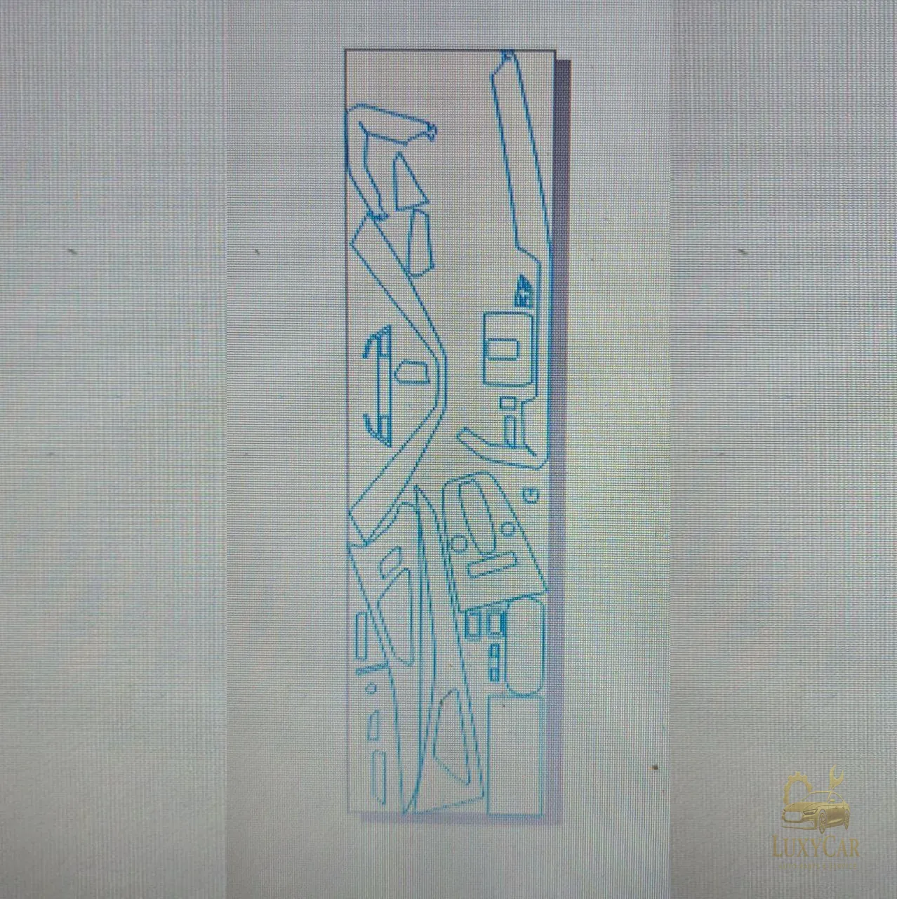 گلس محافظ داخل کابین آئودی Q5